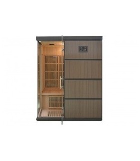 Sauna infrarouge Aurore luxe 3 places design