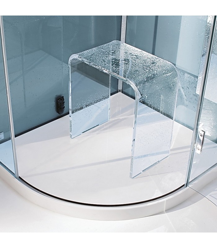 cabine de douche balneo hammam haut de gamme Black moon 1 luxe