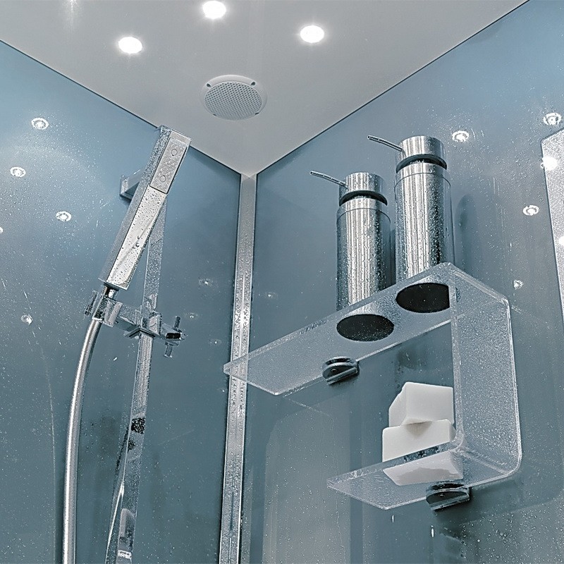 douche hammam hydromassante 2 places Blacksphere design