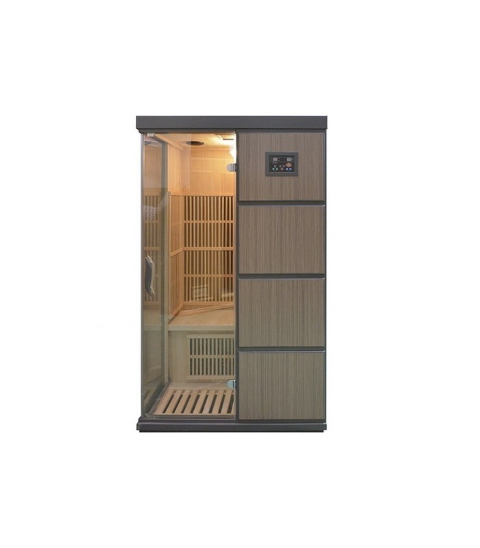 Sauna infrarouge Aube 2 places luxe design Sauna infrarouge Aube 2 places luxe design