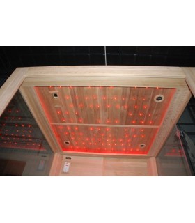 sauna traditionnel infrarouge 2/3 places Orius design