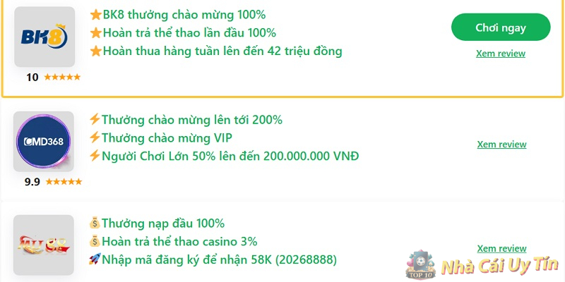 Chọn nhà cái uy tín là kinh nghiệm cá độ bóng đá quan trọng